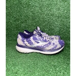 Brooks Ghost 13 Womens Size 7 Purple Running Shoes Comfort Walking Sneakers